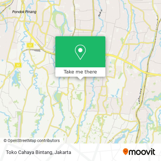 Toko Cahaya Bintang map