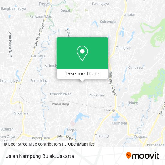 Jalan Kampung Bulak map