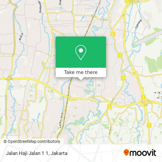 Jalan Haji Jalan 1 1 map