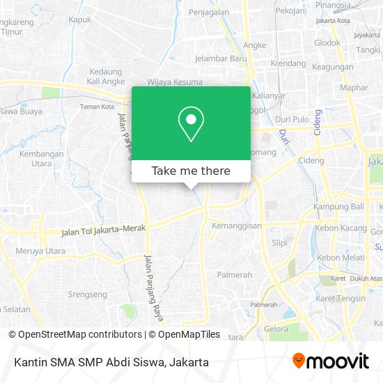 Kantin SMA SMP Abdi Siswa map