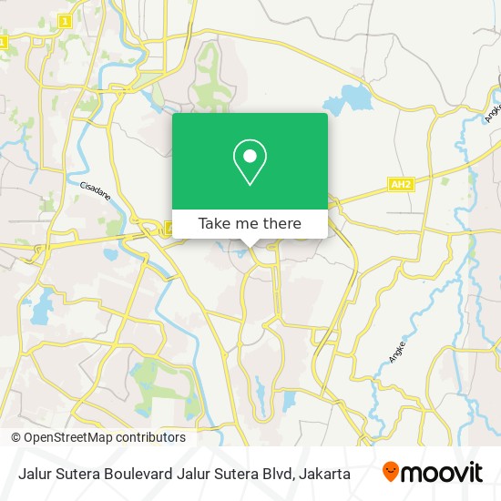 Jalur Sutera Boulevard Jalur Sutera Blvd map