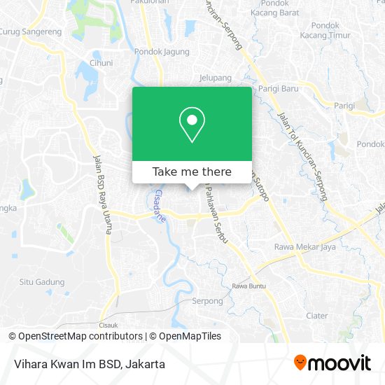 Vihara Kwan Im BSD map