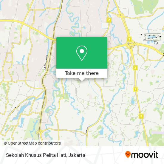 Sekolah Khusus Pelita Hati map