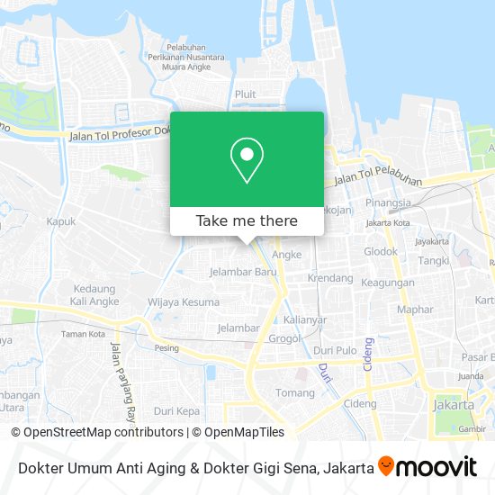 Dokter Umum Anti Aging & Dokter Gigi Sena map