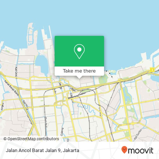 Jalan Ancol Barat Jalan 9 map