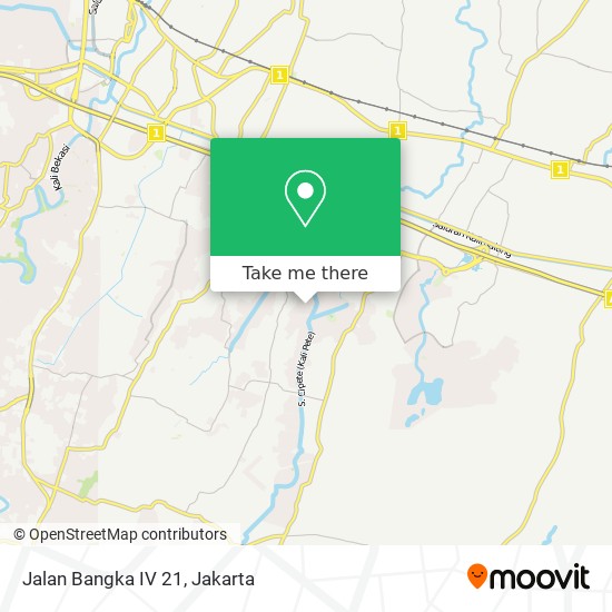 Jalan Bangka IV 21 map