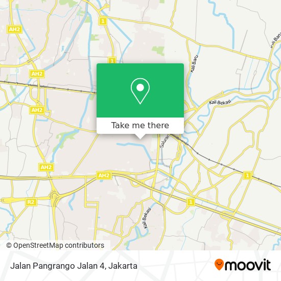 Jalan Pangrango Jalan 4 map