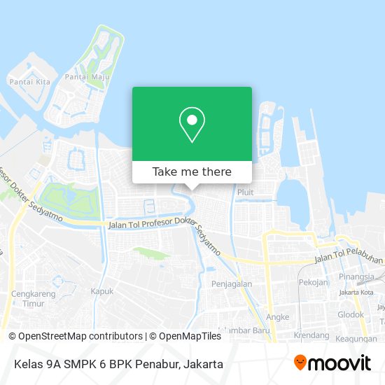 Kelas 9A SMPK 6 BPK Penabur map