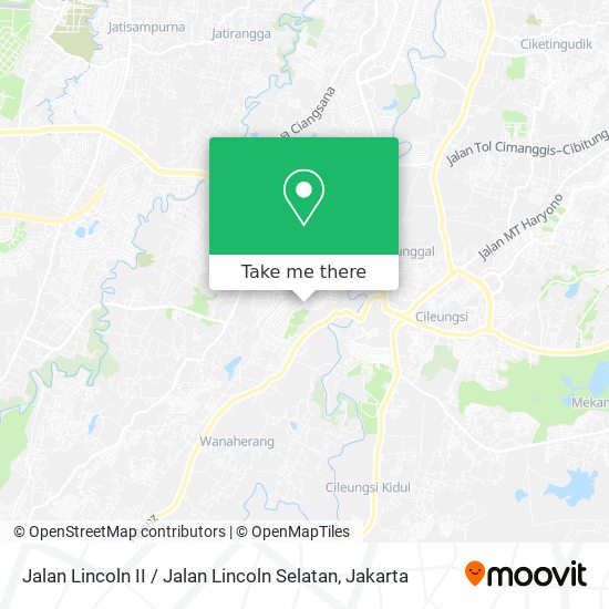 Jalan Lincoln II / Jalan Lincoln Selatan map