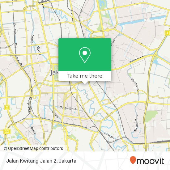 Jalan Kwitang Jalan 2 map