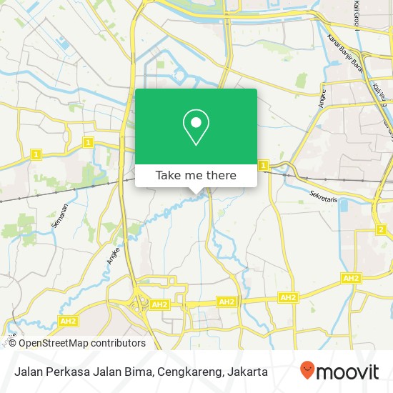 Jalan Perkasa Jalan Bima, Cengkareng map