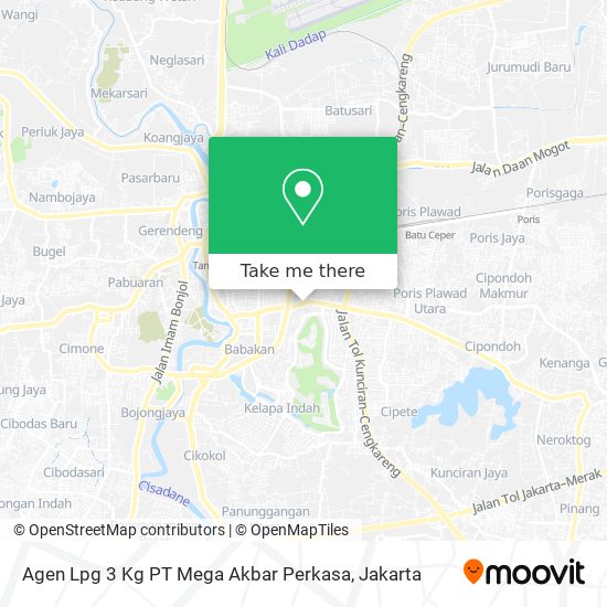 Agen Lpg 3 Kg PT Mega Akbar Perkasa map