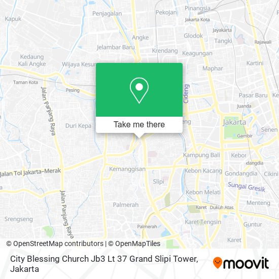 City Blessing Church Jb3 Lt 37 Grand Slipi Tower map