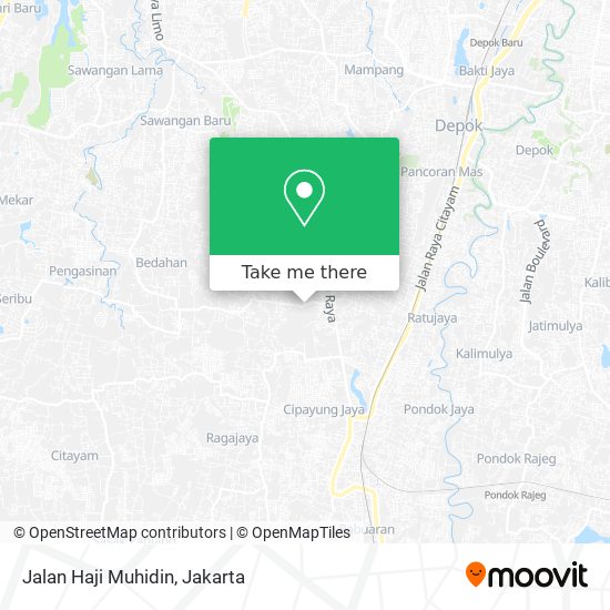 Jalan Haji Muhidin map