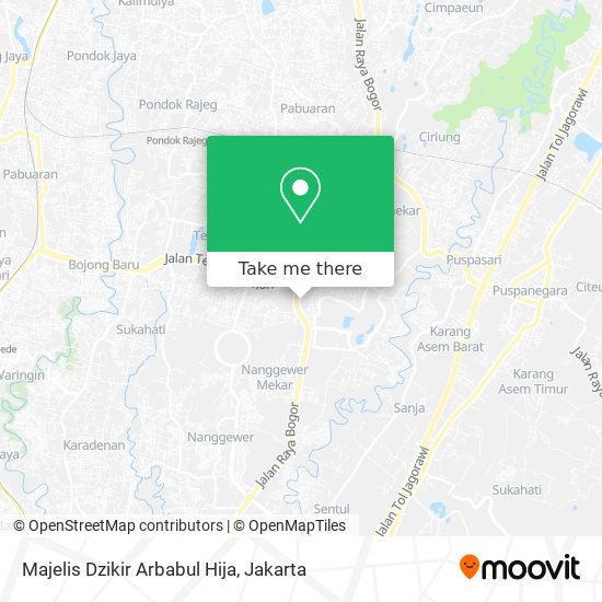 Majelis Dzikir Arbabul Hija map