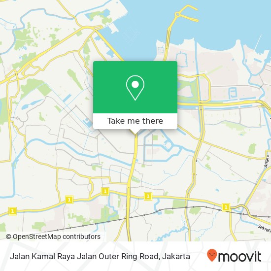 Jalan Kamal Raya Jalan Outer Ring Road map