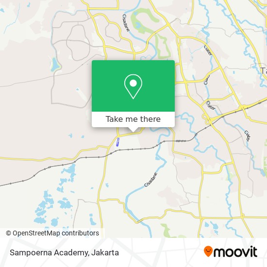 Sampoerna Academy map