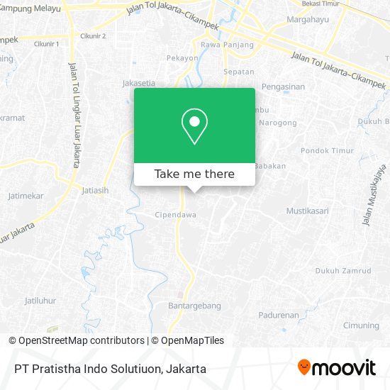 PT Pratistha Indo Solutiuon map