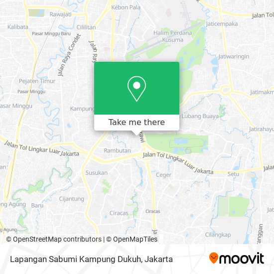 Lapangan Sabumi Kampung Dukuh map