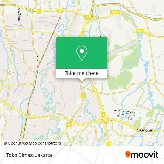 Toko Dimas map