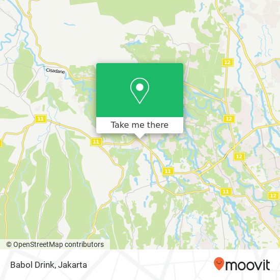 Babol Drink map