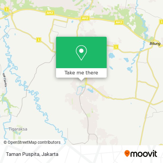 Taman Puspita map