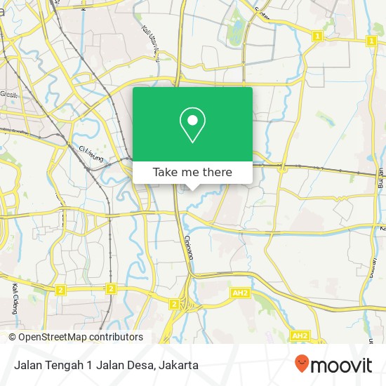 Jalan Tengah 1 Jalan Desa map