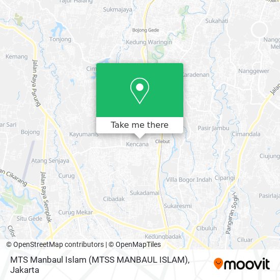 MTS Manbaul Islam (MTSS MANBAUL ISLAM) map
