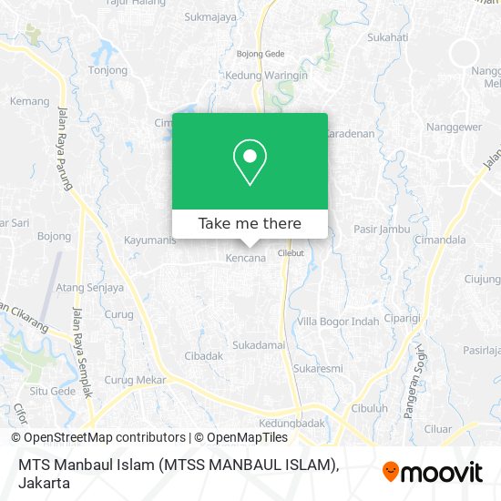 MTS Manbaul Islam (MTSS MANBAUL ISLAM) map