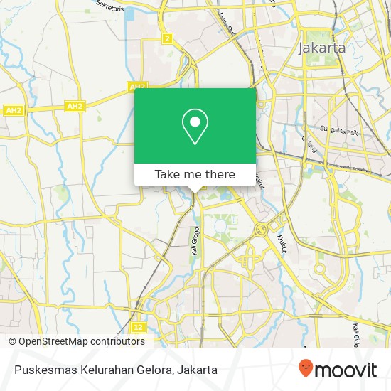 Puskesmas Kelurahan Gelora map