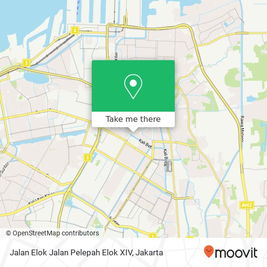 Jalan Elok Jalan Pelepah Elok XIV map