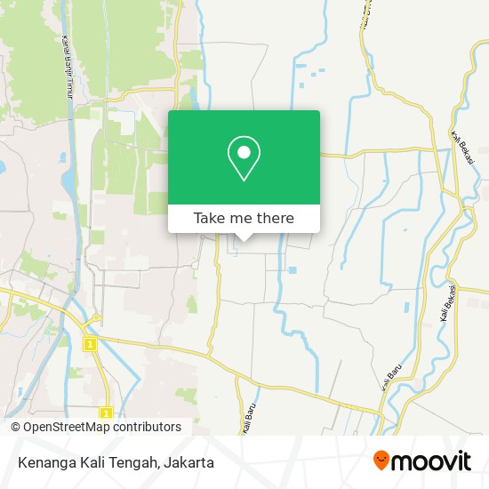 Kenanga Kali Tengah map