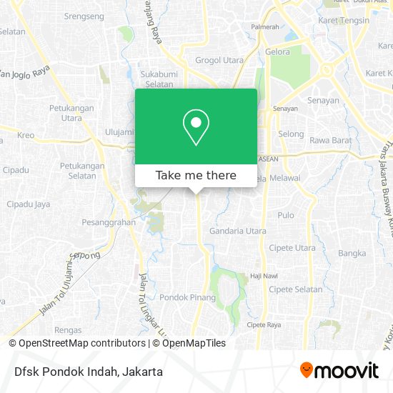 Dfsk Pondok Indah map