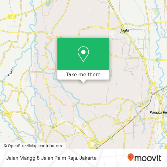 Jalan Mangg 8 Jalan Palm Raja map