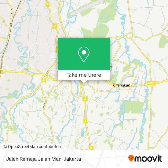 Jalan Remaja Jalan Man map