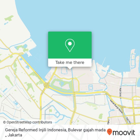 Gereja Reformed Injili Indonesia, Bulevar gajah mada , map