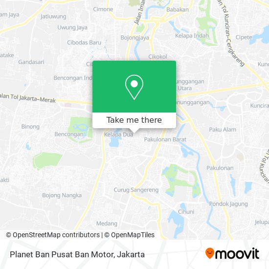 Planet Ban Pusat Ban Motor map