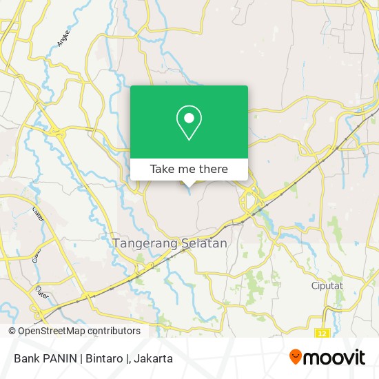 Bank PANIN | Bintaro | map