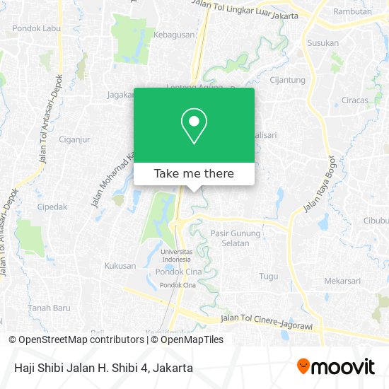 Haji Shibi Jalan H. Shibi 4 map