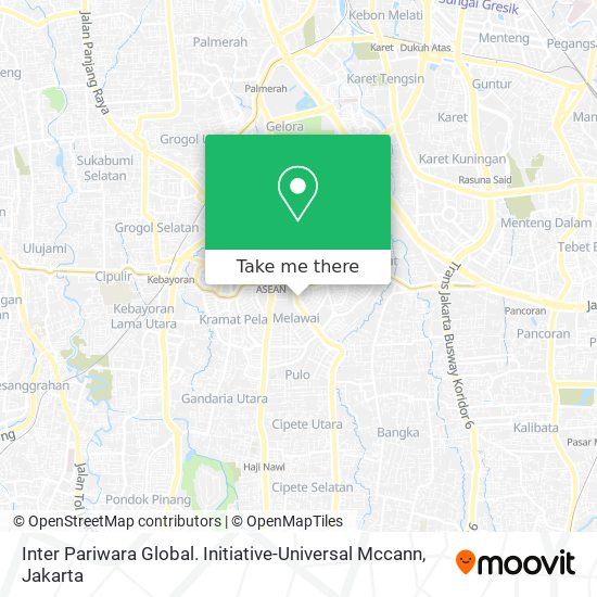 Inter Pariwara Global. Initiative-Universal Mccann map
