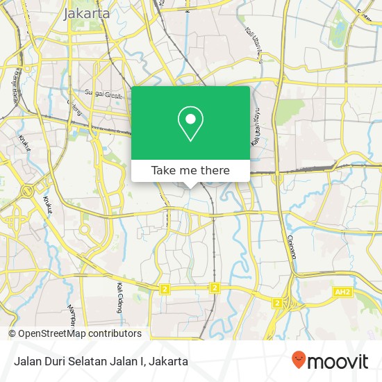 Jalan Duri Selatan Jalan I map