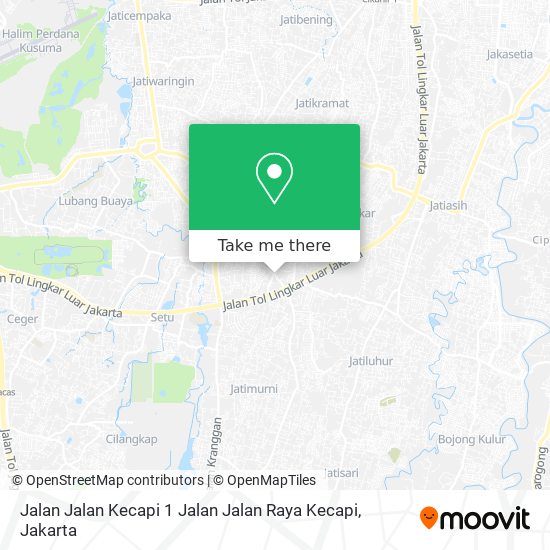 Jalan Jalan Kecapi 1 Jalan Jalan Raya Kecapi map