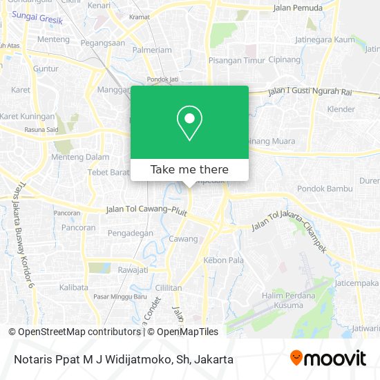Notaris Ppat M J Widijatmoko, Sh map