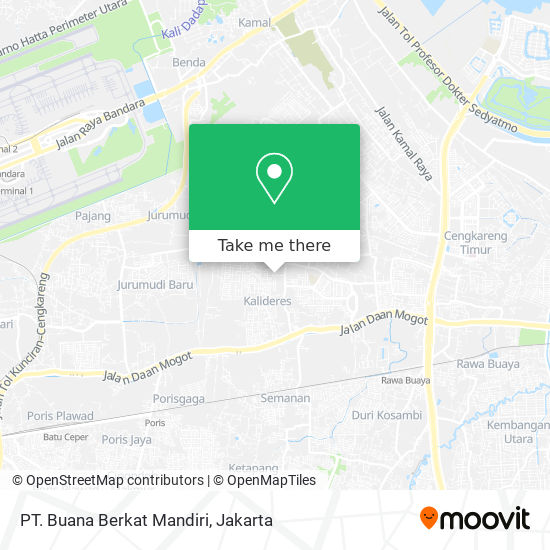 PT. Buana Berkat Mandiri map