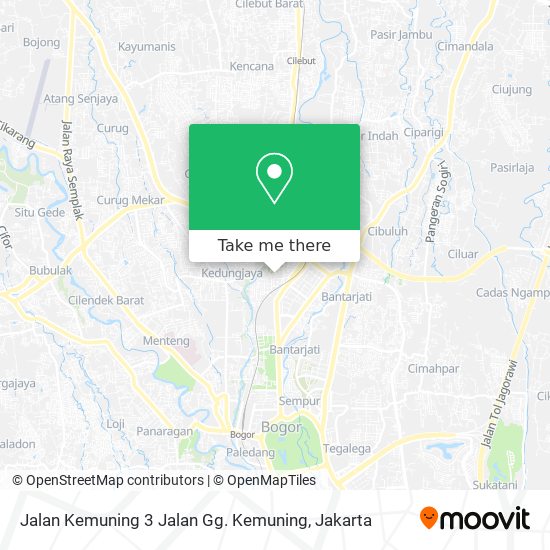 Jalan Kemuning 3 Jalan Gg. Kemuning map