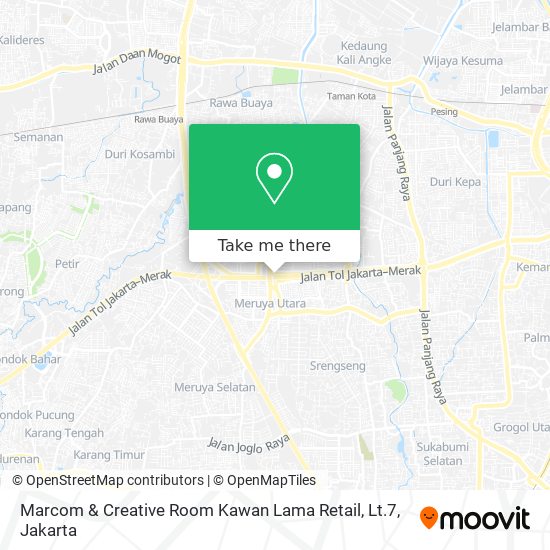 Marcom & Creative Room Kawan Lama Retail, Lt.7 map