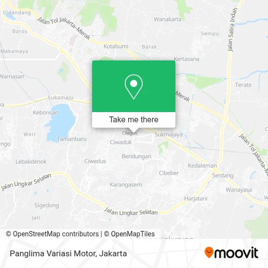 Panglima Variasi Motor map