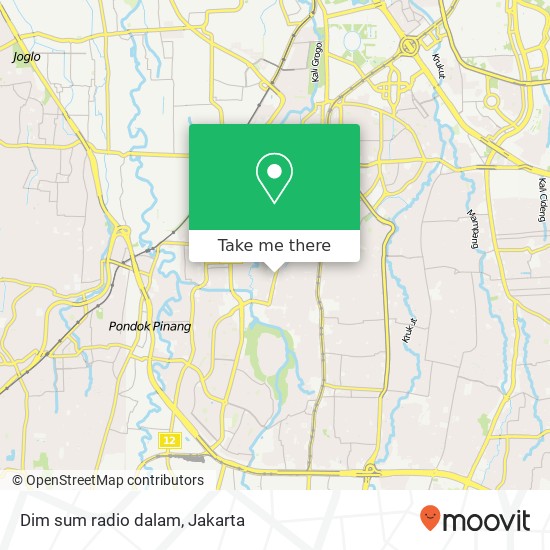 Dim sum radio dalam map