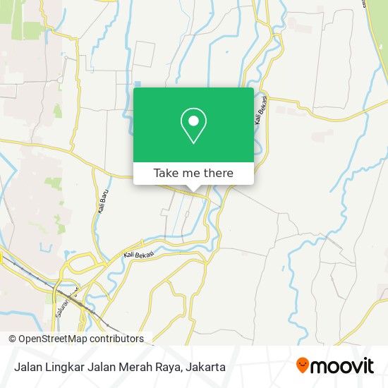 Jalan Lingkar Jalan Merah Raya map