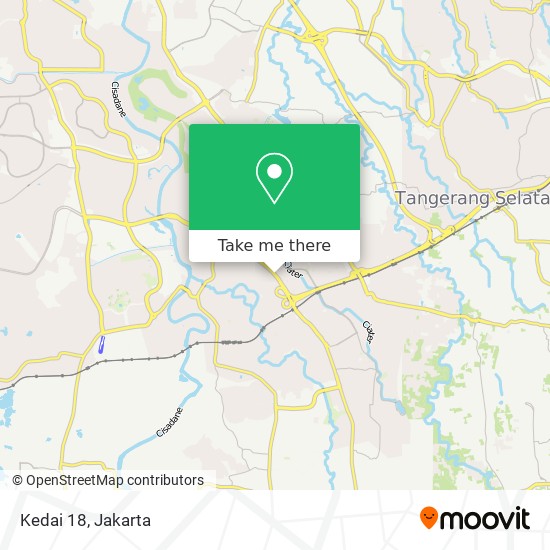 Kedai 18 map